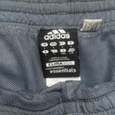 Adidas Grey and White Clima365 Performance Essentials Shell Shorts (L)