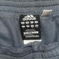 Adidas Grey and White Clima365 Performance Essentials Shell Shorts (L)