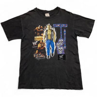 Stone Cold Steve Austin 90’s Single Stitch WWF Wrestling T Shirt Black (L)