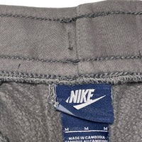 Nike Club Stitch Grey and Red Embroidery Joggers (S)