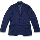 Polo Ralph Lauren Navy Pin Striped Full Two Piece Suit (M)