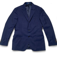 Polo Ralph Lauren Navy Pin Striped Full Two Piece Suit (M)