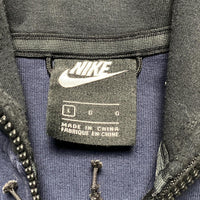 Nike Tech Fleece Two Tone Navy and Black Hoodie (L)