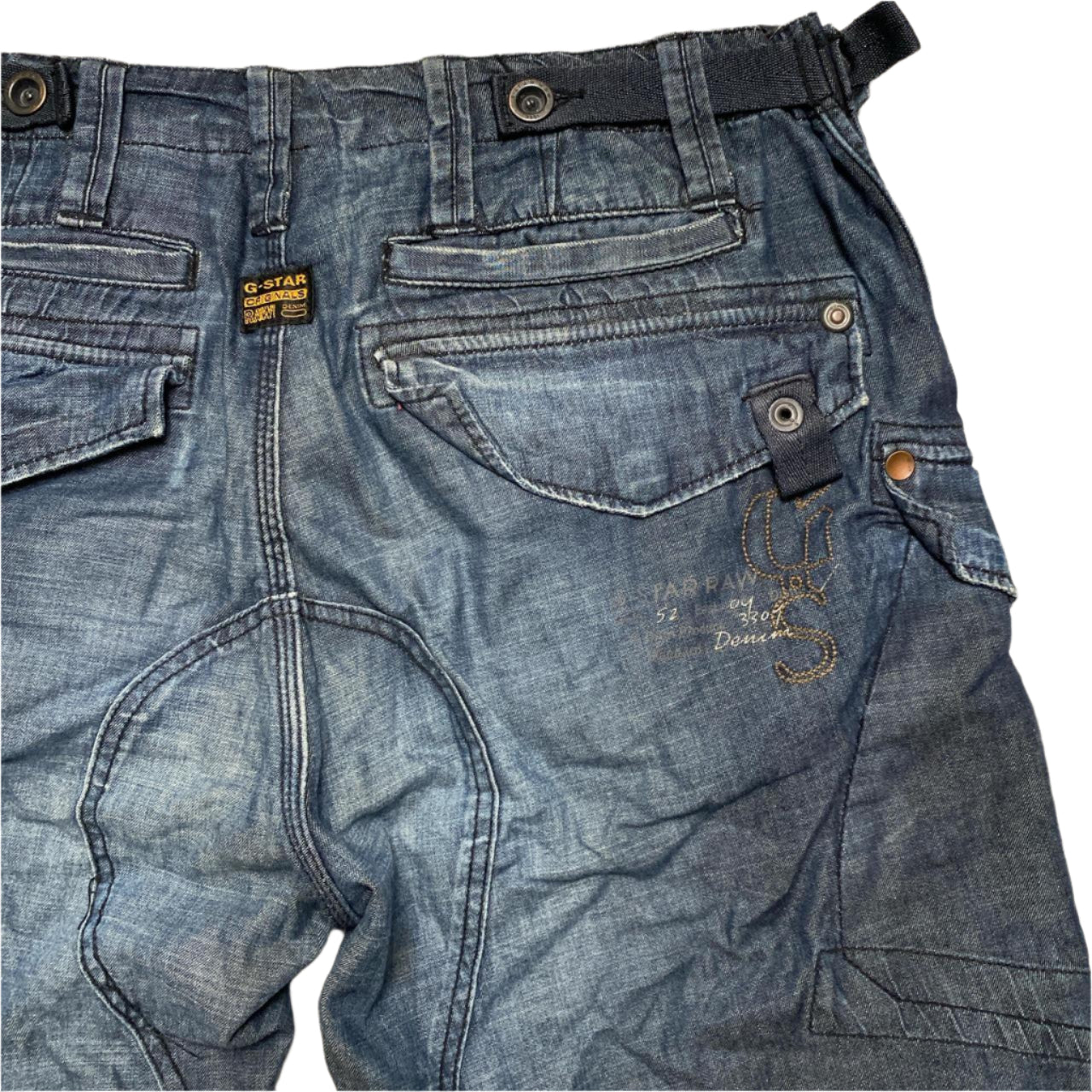 G Star Vintage Cargo Jeans Short Jorts (XL)