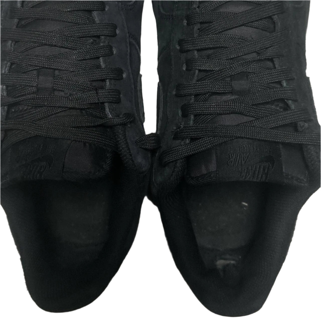 Nike Air Force 1 Black Suede (UK 9)