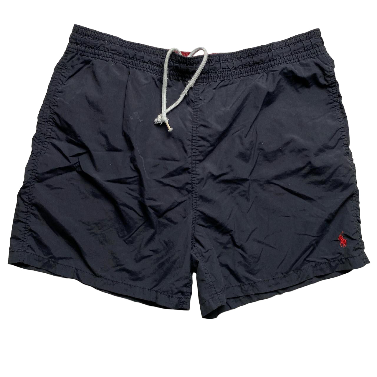 Polo Ralph Lauren Black and Red Shorts (L)