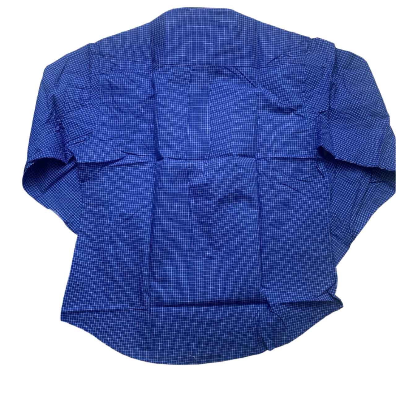 Workwear Vintage 80’s 90’s Blue and White Grid Shirts (L)