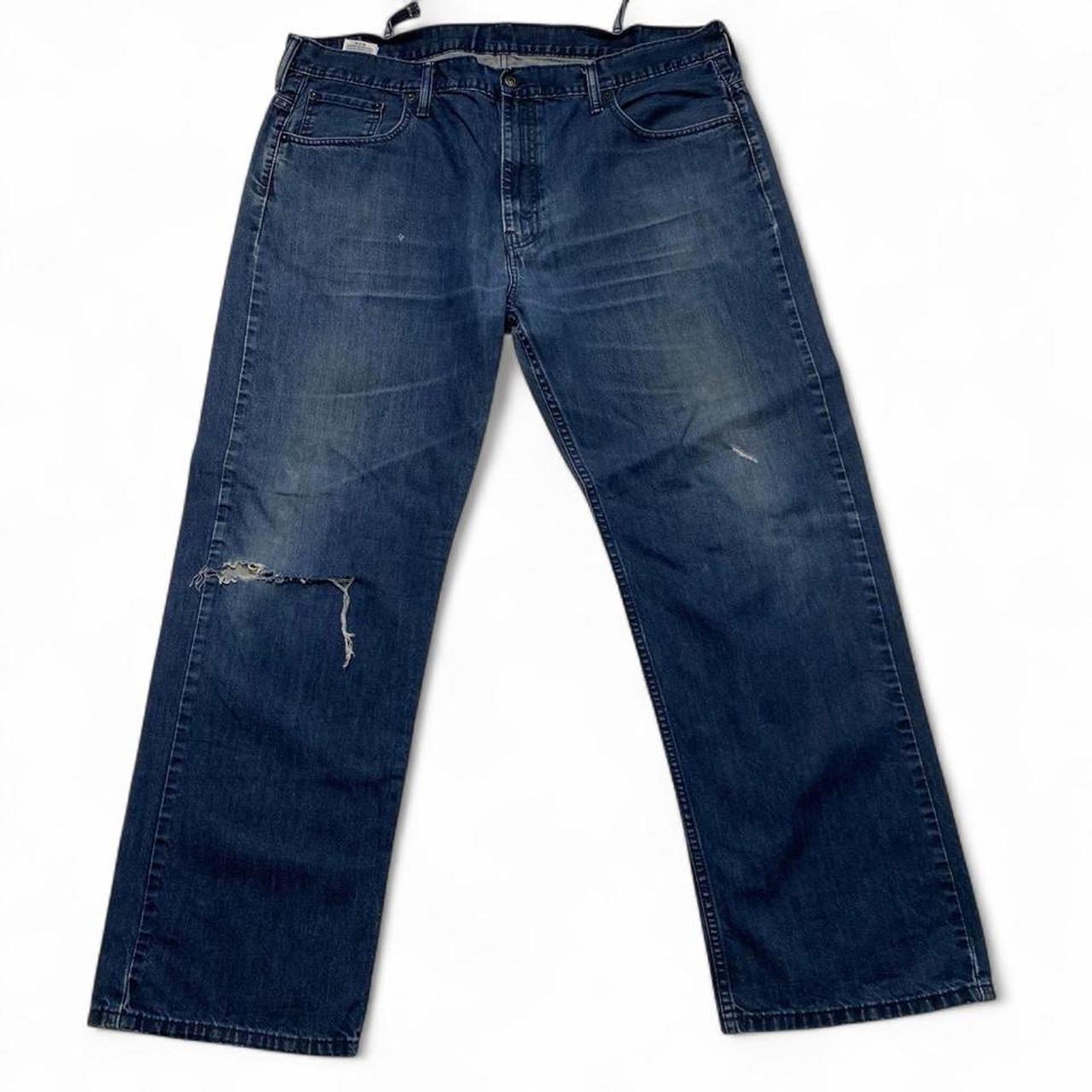 Levis 569 Navy Blue Baggy Vintage Jeans (40W)