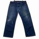 Levis 569 Navy Blue Baggy Vintage Jeans (40W)