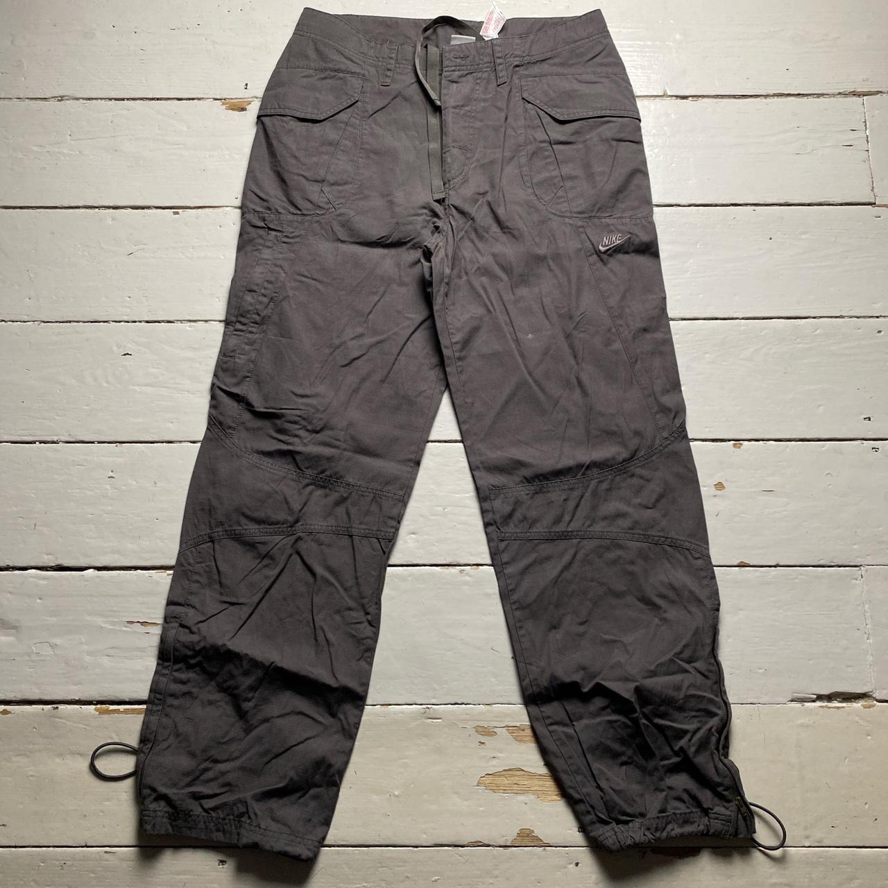 Nike Vintage Baggy Brown Cargo Combat Trousers