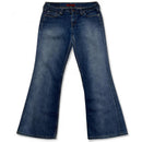 Levis 559 03 Womens Marissa Distressed Flared Jeans