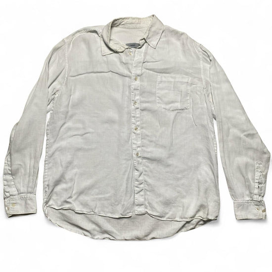 Nicole Farhi White Long Sleeve Shirt (L)