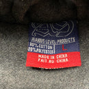 Akademiks A9 Y2K Grey Fur Trim Hooded Bomber Jacket (L)