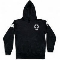 Bianca Chandon Black and White Cross Hoodie (S)