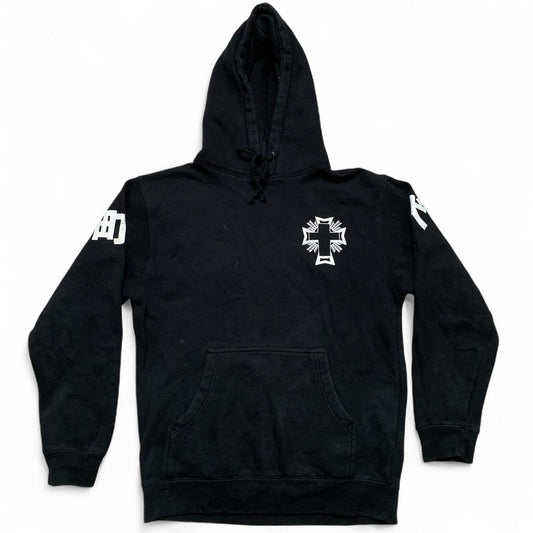Bianca Chandon Black and White Cross Hoodie (S)