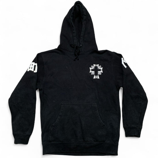 Bianca Chandon Black and White Cross Hoodie (S)