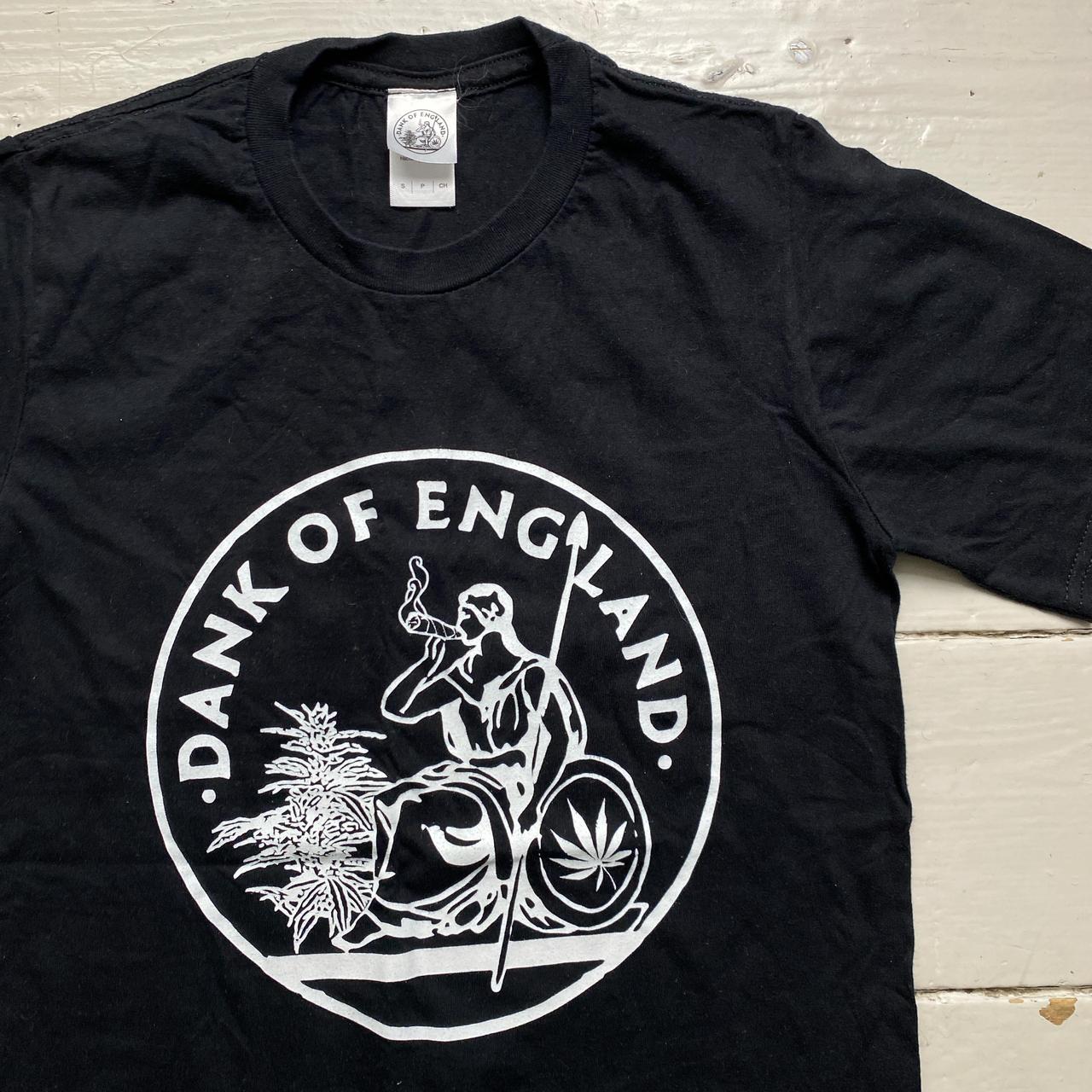 Dank Of England Black and White Black the Ripper T Shirt