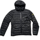 Barbour Bubble Puffer Black Jacket (S)