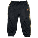 Adidas Black and Orange Camouflage Stripes Joggers (2XL)