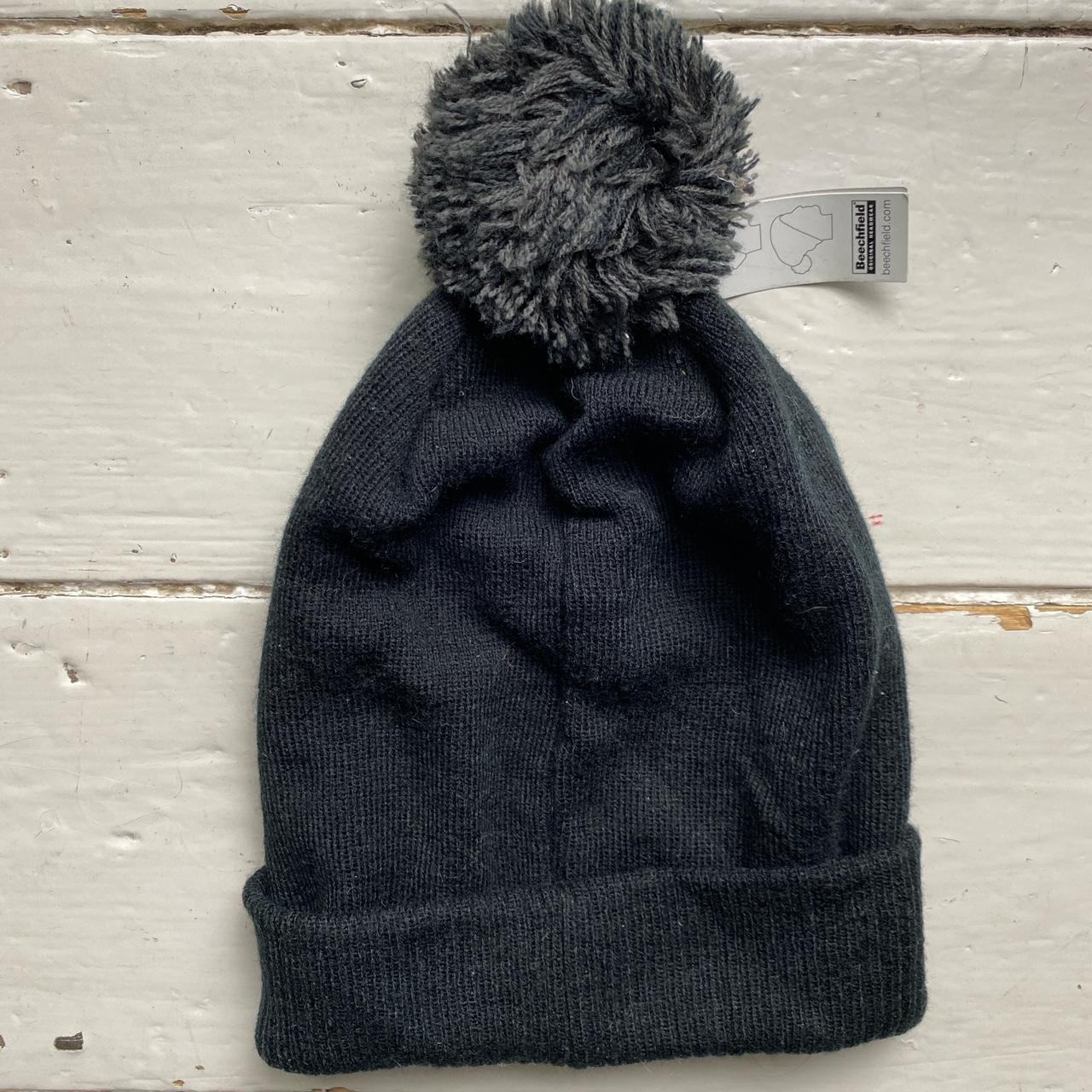 Jamiroquai Black Bobble Beanie Hat