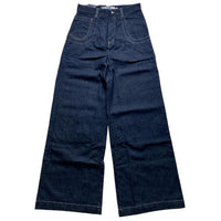Criminal Damage Big Baggy Navy Jeans (30W)