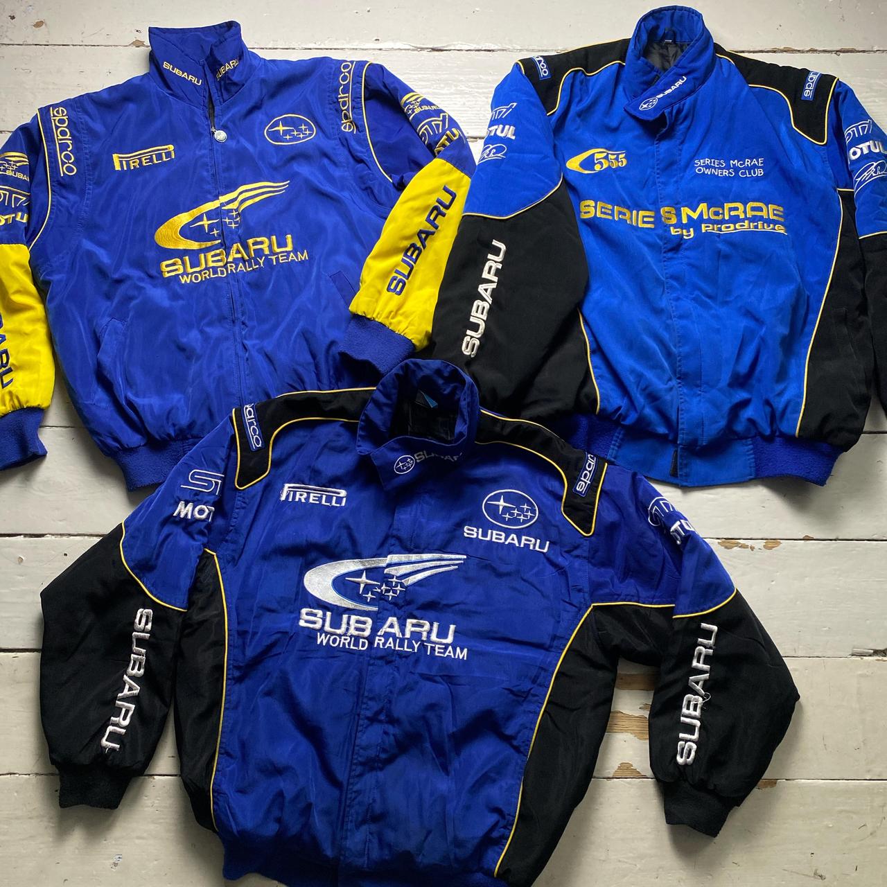 Subaru Vintage Embroidery Bomber Jackets