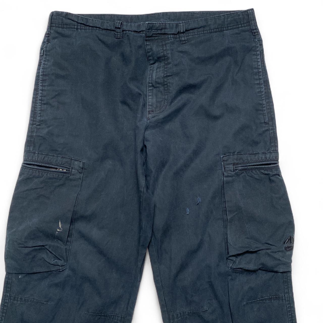 Nike Athletic Department Navy Cargo Baggy Trousers (M)