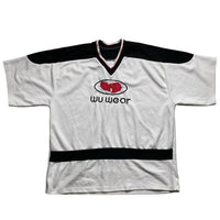 Wu Wear Wu Tang Vintage 90’s White Black and Red Jersey (XL)