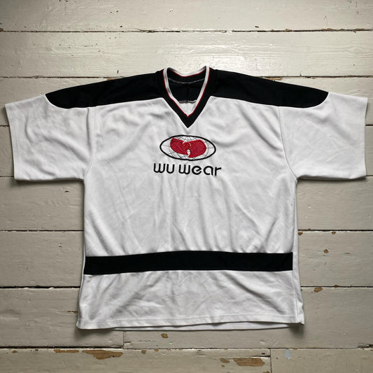 Wu Wear Vintage 90’s White Black and Red Jersey
