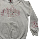 Shady Eminem Slim Shady Clothing Grey and Red Hoodie (L)