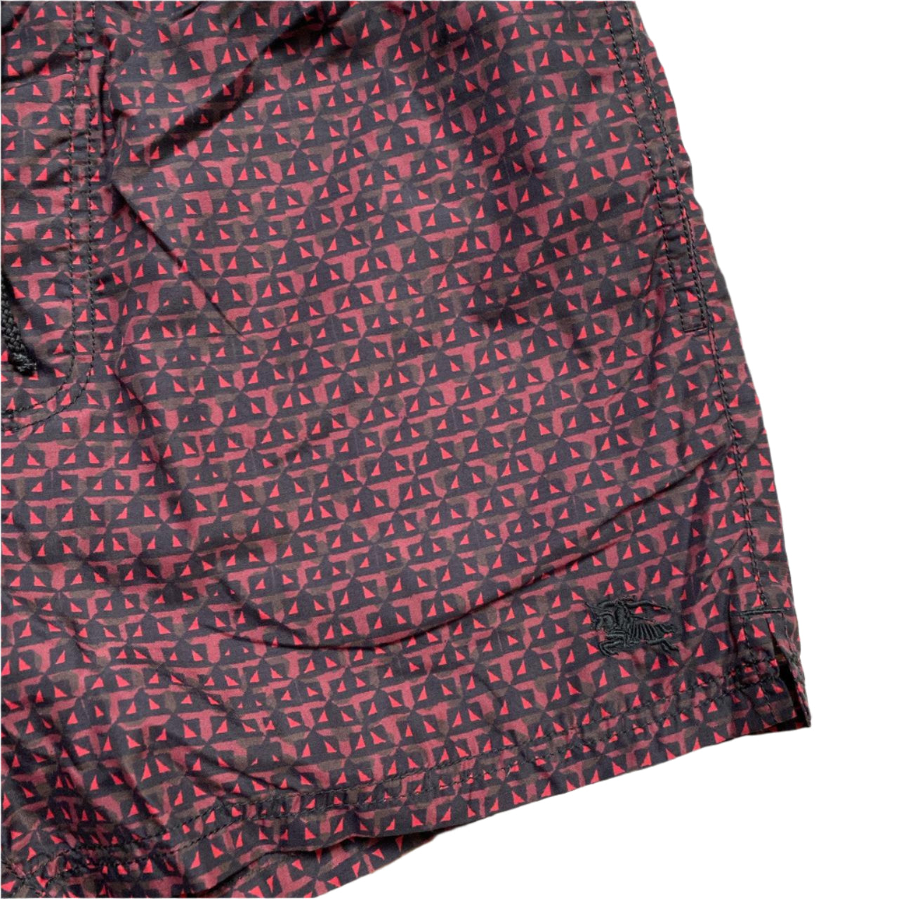 Burberry Brit Pink and Black Swimming Trunk Shorts (S)