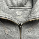 Nike Grey and Navy Swoosh Athletic Department Hoodie (XL)
