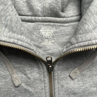 Nike Grey and Navy Swoosh Athletic Department Hoodie (XL)