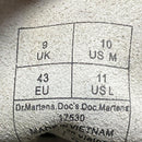 Dr Martens Floral Pin Yellow and White High Boots (UK 9)