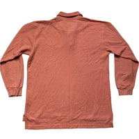 Ralph Lauren Polo Orange Long Sleeve Polo Shirt (XL)