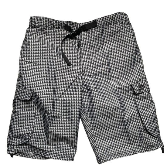 Nike Vintage y2k Black and White Cargo Shorts (M)