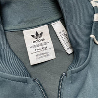Adidas SST Grey and White Stripes Tracksuit Jacket (S)