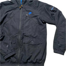 Nike Air Max LTD Black and Blue Vintage Windbreaker Tracksuit Jacket (M)