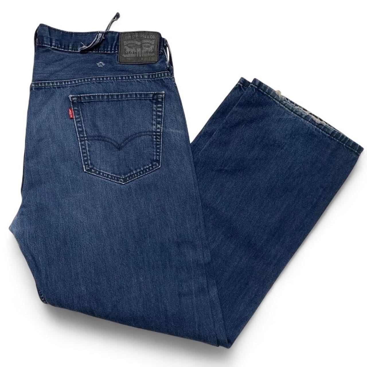Levis 569 Navy Blue Baggy Vintage Jeans (40W)