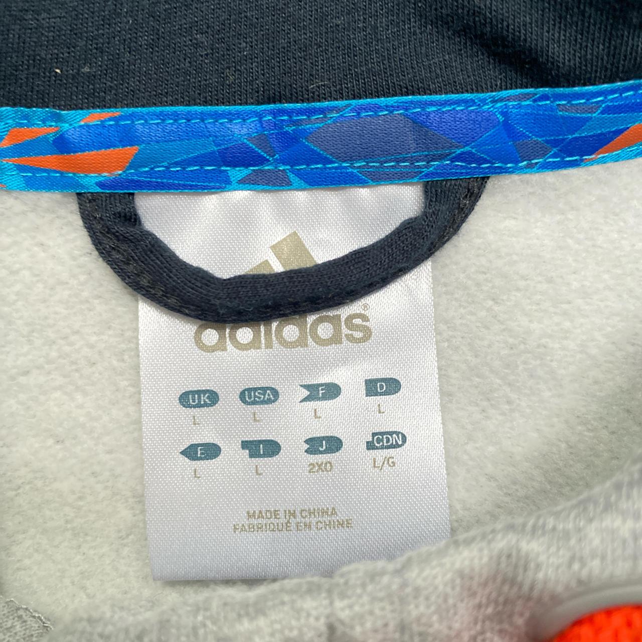 Adidas London 2012 Olympics Vintage Grey and Gold Hoodie (L)