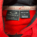 Oakley Red and Black Hoodie (L)