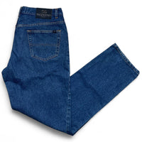 Valentino Navy Blue Baggy Jeans (36W)