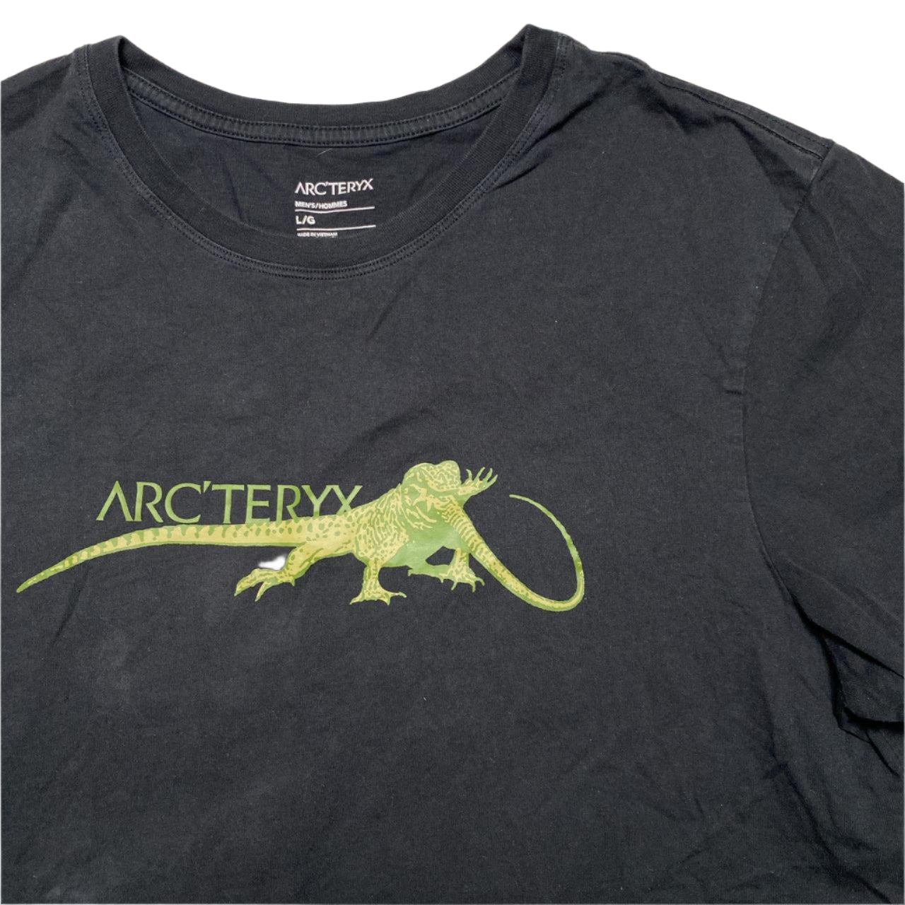 Arc’teryx Lizard Eat Lizard V2 Cannibal Black and Green T Shirt (L)