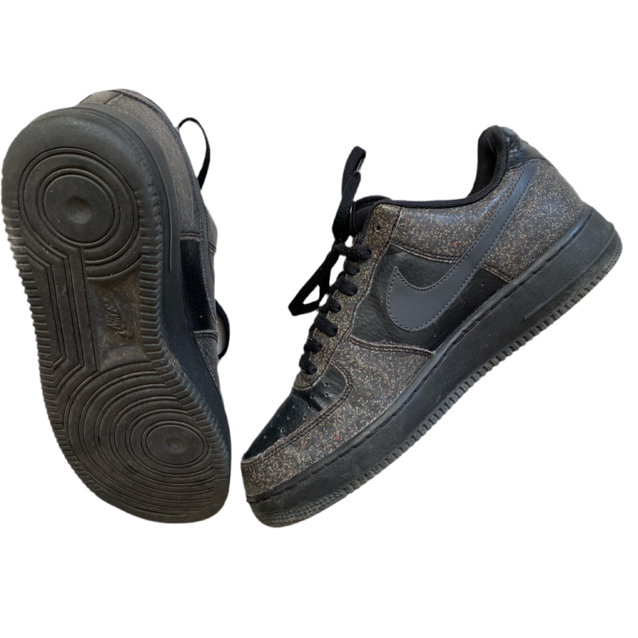 Nike Air Force 1 Black Pixel TV 2015 (UK 8)