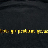 W9 Black n Yellow Zip Hoodie (S/M/L/XL)