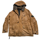Stone Island Leather Brown Jacket (L)