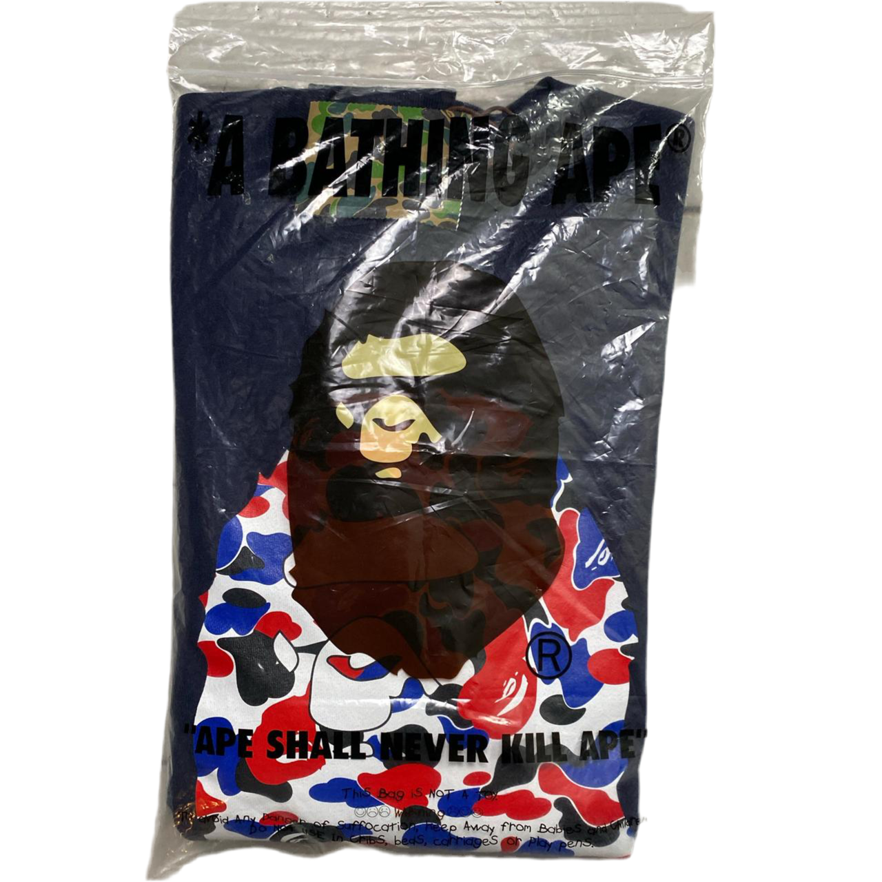 Bape A Bathing Ape London Navy Jumper (2XL)