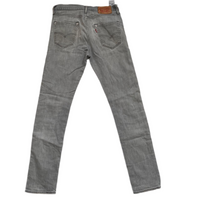 Levis Light Grey 522 Slim Jeans (30W)