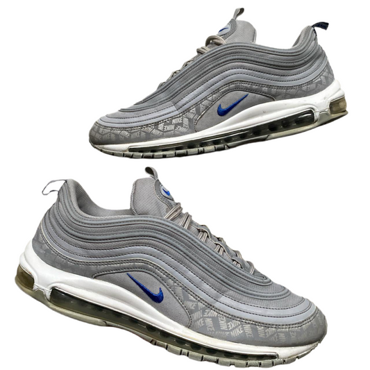 Nike Air Max 97 Silver and Blue (UK 11)
