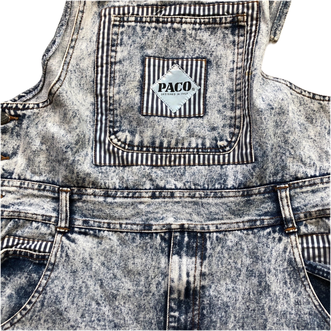 Paco Stonewashed Dungarees (L)